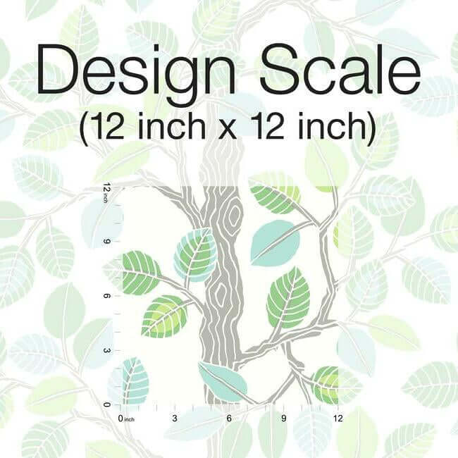 forest-leaves-premium-peel-stick-wallpaper-greens-york-wallcoverings-psw1209rl - York Wallcoverings Wallpaper