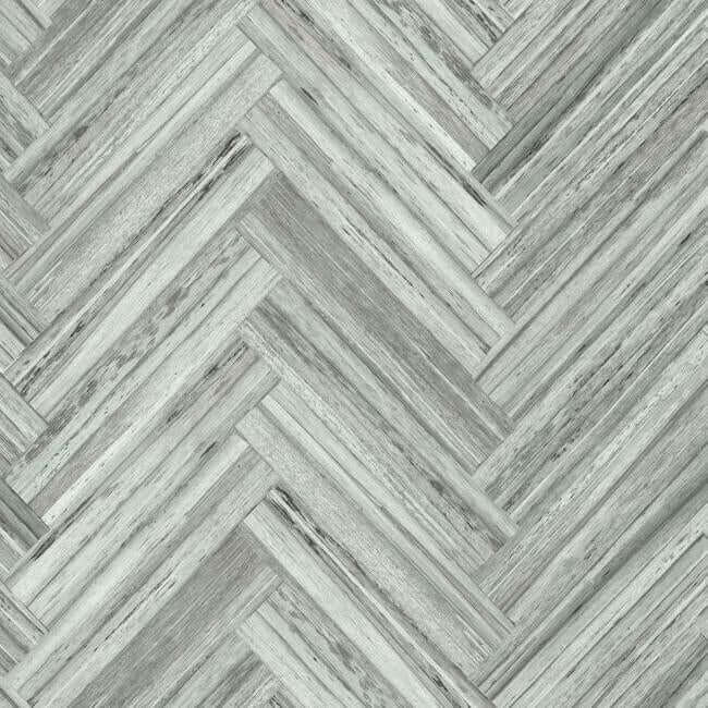 hermosa-herringbone-grey-peel-stick-wallpaper-york-wallcoverings-psw1288rl - York Wallcoverings Wallpaper