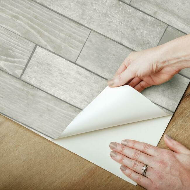 warehouse-planks-grey-peel-stick-wallpaper-york-wallcoverings-psw1295rl - York Wallcoverings Wallpaper