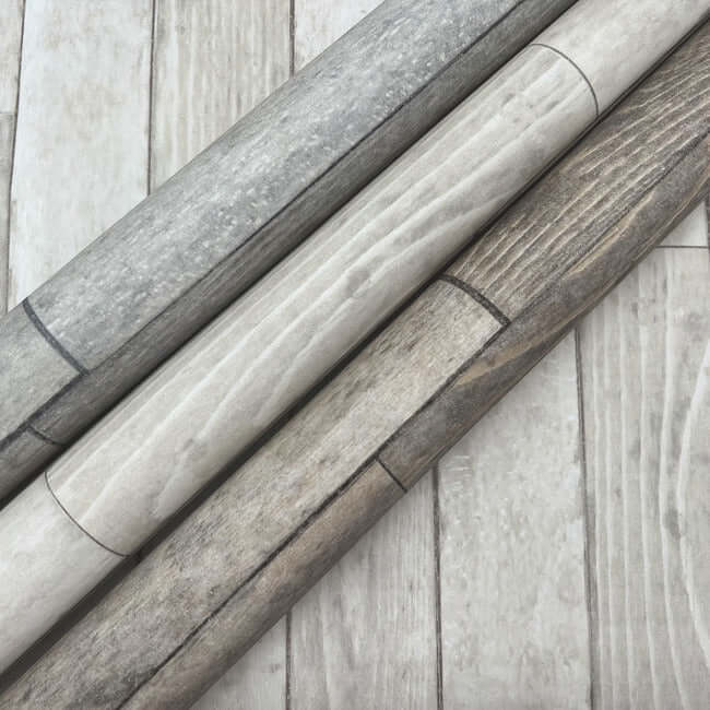 warehouse-planks-white-peel-stick-wallpaper-york-wallcoverings-psw1293rl - York Wallcoverings Wallpaper