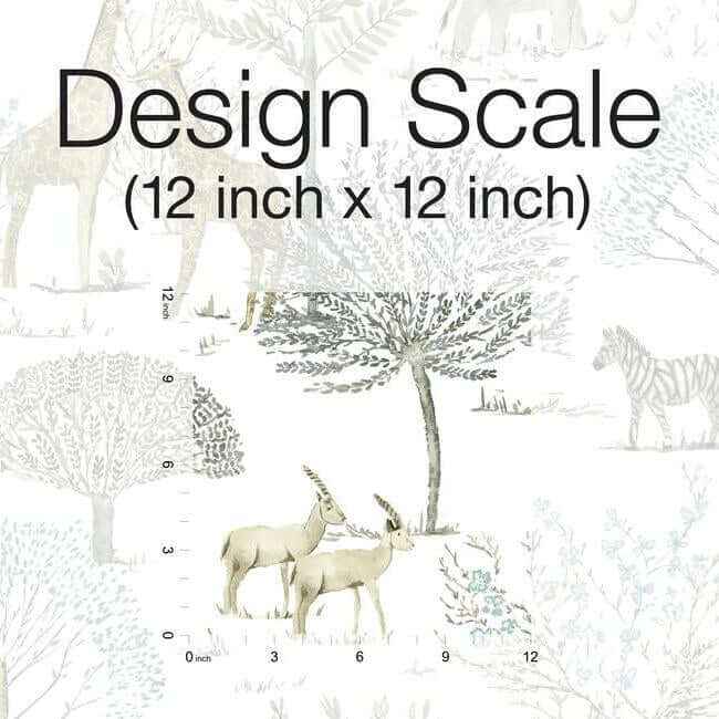 On the Savanna Neutral Peel & Stick Wallpaper - York Wallcoverings - PSW1212RL - York Wallcoverings Wallpaper