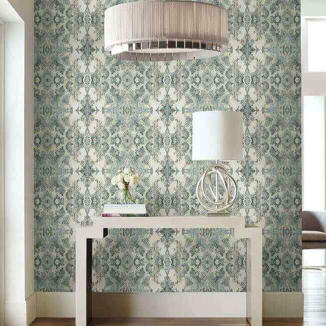 Inner Beauty Mist Peel & Stick Wallpaper - York Wallcoverings - PSW1090RL - York Wallcoverings Wallpaper
