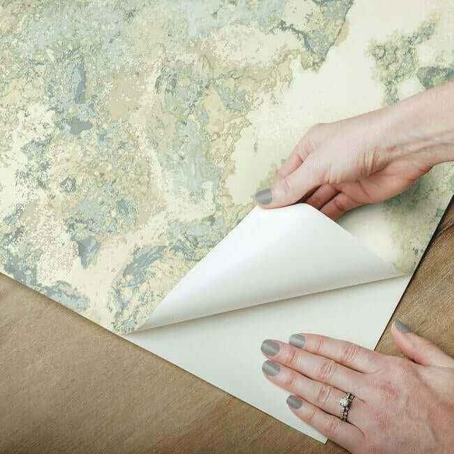 Inner Beauty Pink Peel & Stick Wallpaper - York Wallcoverings - PSW1091RL - York Wallcoverings Wallpaper