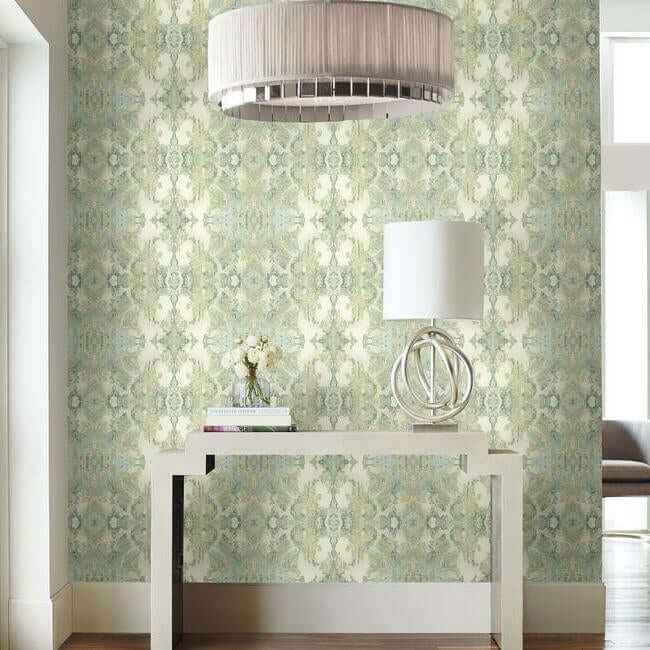 Inner Beauty Pink Peel & Stick Wallpaper - York Wallcoverings - PSW1091RL - York Wallcoverings Wallpaper