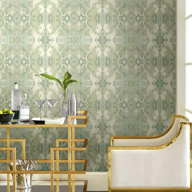 inner-beauty-premium-peel-stick-wallpaper-spa-york-wallcoverings-psw1091rl - York Wallcoverings Wallpaper