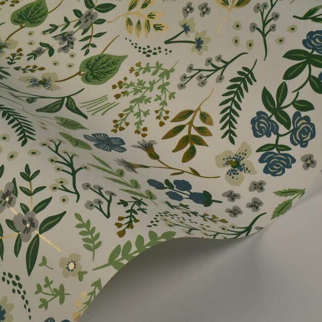 wildwood-wallpaper-blue-green-york-wallcoverings-ri5155 - York Wallcoverings Wallpaper