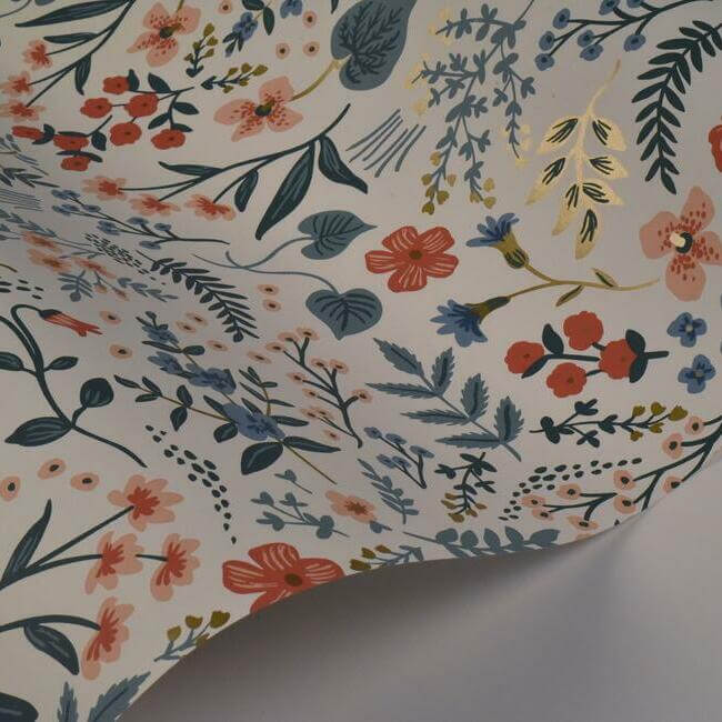 wildwood-wallpaper-rose-multi-york-wallcoverings-ri5157 - York Wallcoverings Wallpaper