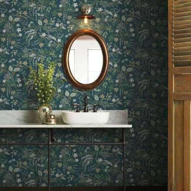 Juniper Forest Pine Wallpaper - York Wallcoverings - RI5165 - York Wallcoverings Wallpaper