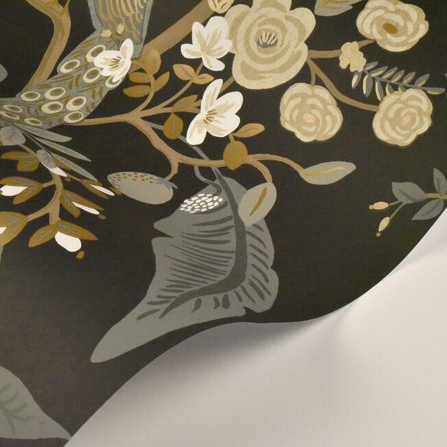 peacock-wallpaper-black-york-wallcoverings-ri5170