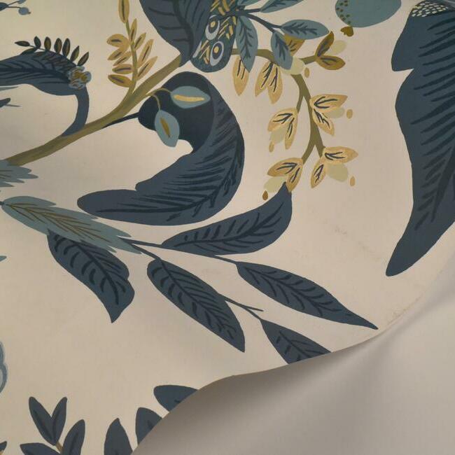 peacock-wallpaper-blue-white-york-wallcoverings-ri5173