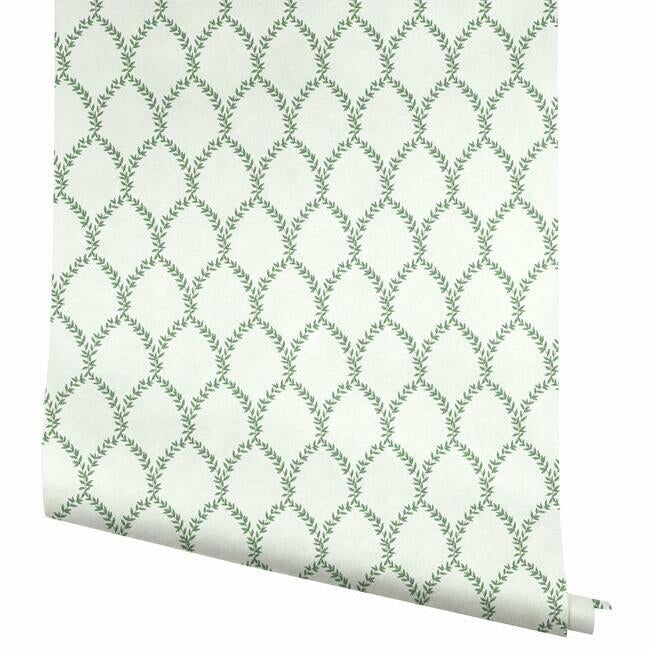 laurel-wallpaper-green-white-york-wallcoverings-ri5178