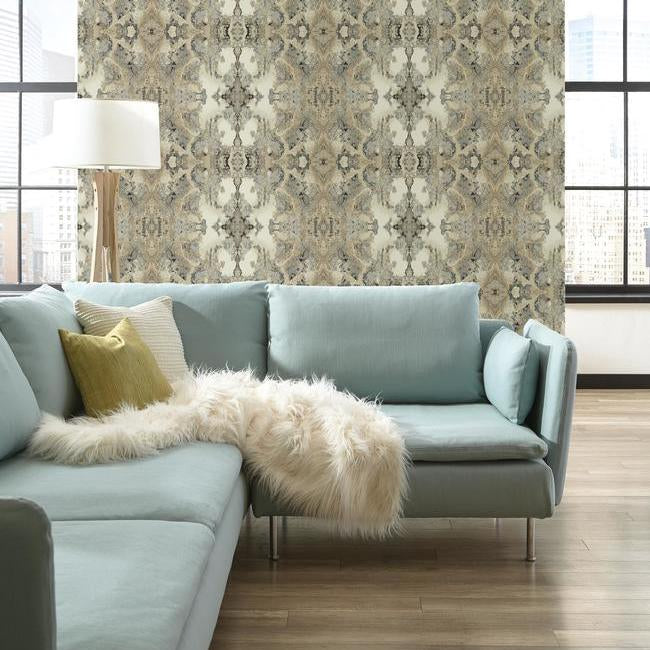 DN3717 Modern Luxe Inner Beauty Wallpaper by York