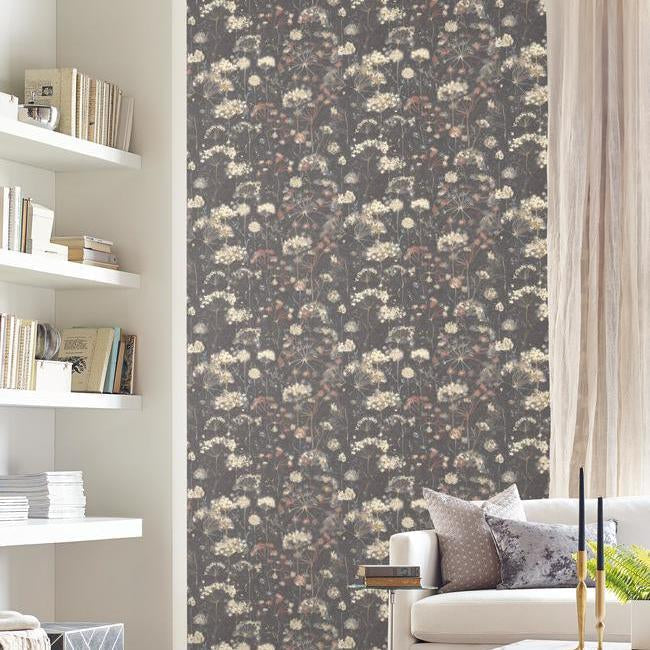 botanical-fantasy-wallpaper-black-red-blue-york-wallcoverings-na0545