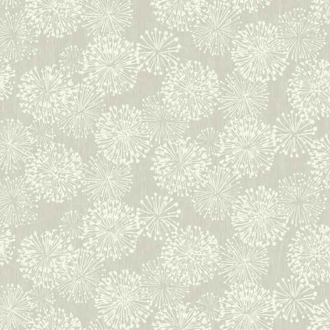 Grandeur Silver Wallpaper - York Wallcoverings - NA0580 - York Wallcoverings Wallpaper