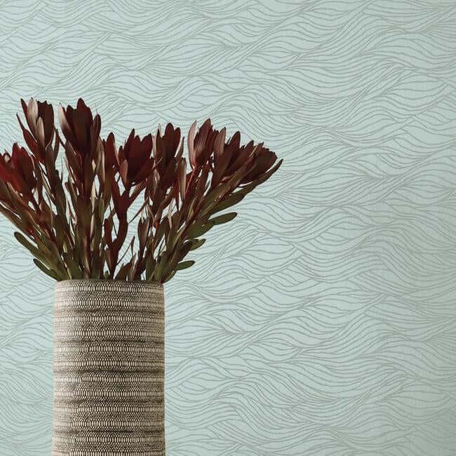 sand-crest-light-blue-wallpaper-york-wallcoverings-na0589 - York Wallcoverings Wallpaper