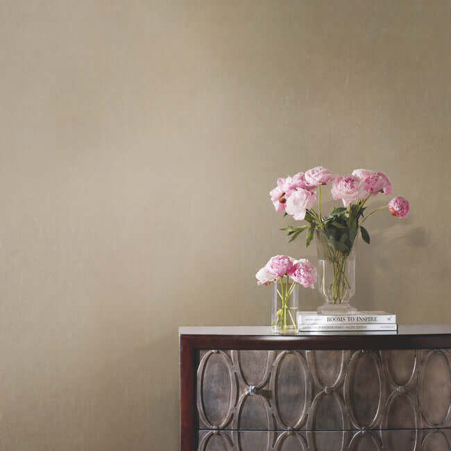 Oasis Metallic Wallpaper - York Wallcoverings - DE9000 - York Wallcoverings Wallpaper