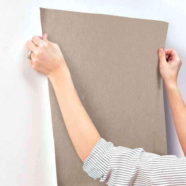 Oasis Metallic Wallpaper - York Wallcoverings - DE9000 - York Wallcoverings Wallpaper