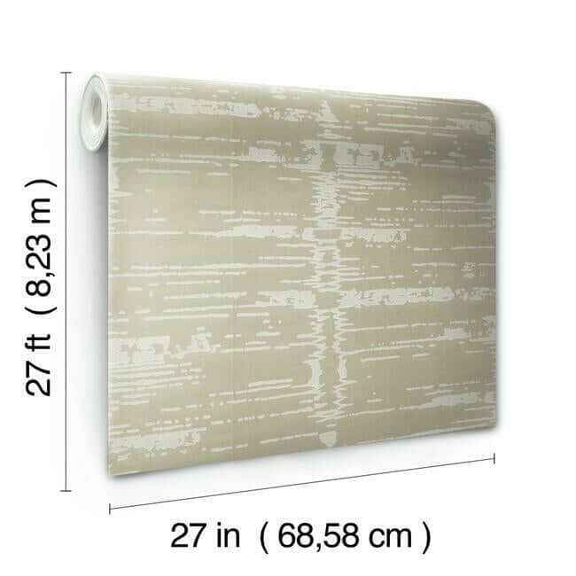 Velveteen Gold & Neutral Wallpaper - York Wallcoverings - CI2311 - York Wallcoverings Wallpaper