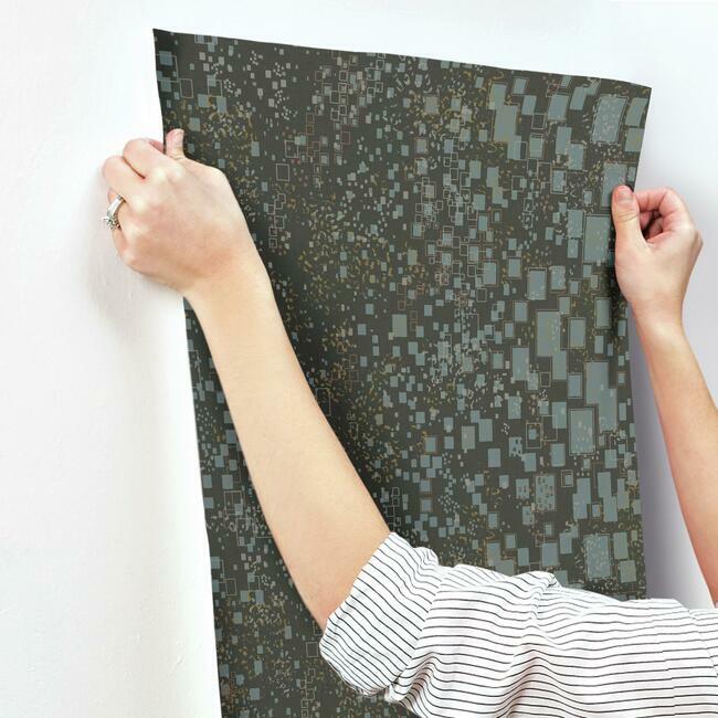 gilded-confetti-wallpaper-charcoal-york-wallcoverings-ci2325