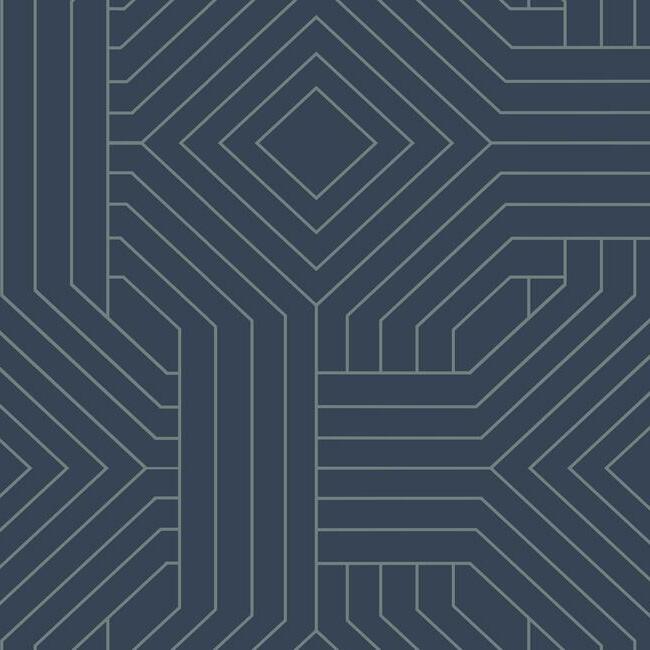 diverging-diamonds-wallpaper-fantasy-navy-york-wallcoverings-ci2375