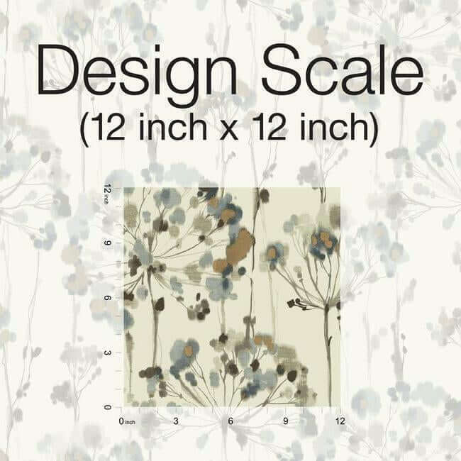 flourish-teal-wallpaper-york-wallcoverings-cn2100 - York Wallcoverings Wallpaper