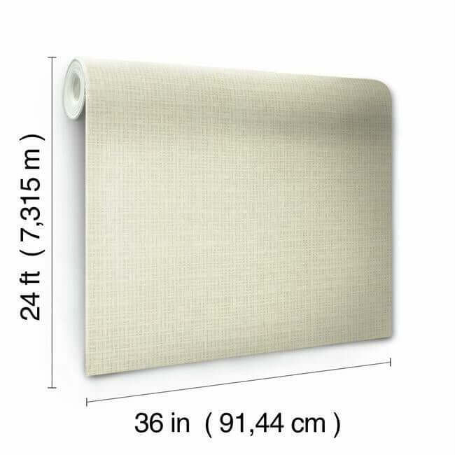 tatami-weave-cream-wallpaper-york-wallcoverings-og0526 - York Wallcoverings Wallpaper