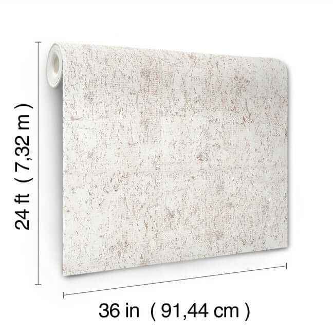 Cork White & Black Wallpaper - York Wallcoverings - CX1200 - York Wallcoverings Wallpaper