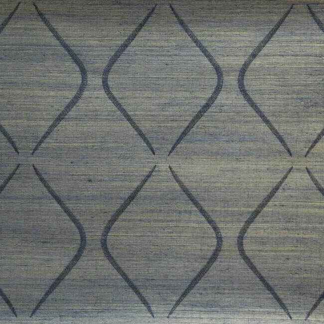Marquise Indigo Wallpaper - York Wallcoverings - DL2903 - York Wallcoverings Wallpaper
