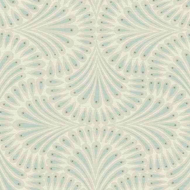 Cabaret Beige Metallic Wallpaper - York Wallcoverings - CA1502