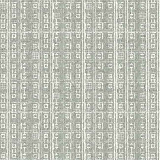 Deco Screen Black Wallpaper - York Wallcoverings - CA1526 - York Wallcoverings Wallpaper
