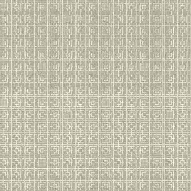 Deco Screen Beige Wallpaper - York Wallcoverings - CA1525 - York Wallcoverings Wallpaper