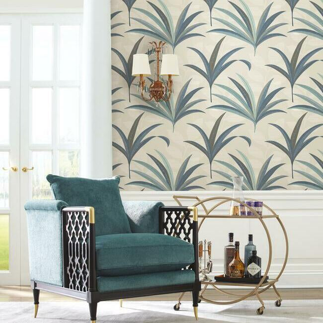 el-morocco-palm-wallpaper-taupe-dark-blue-york-wallcoverings-ca1552