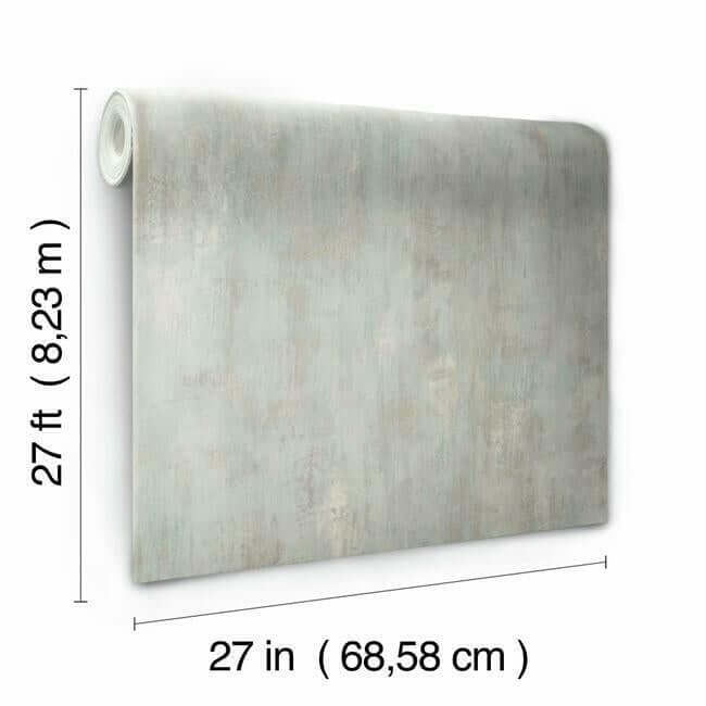 conrete-patina-blue-wallpaper-york-wallcoverings-og0573 - York Wallcoverings Wallpaper