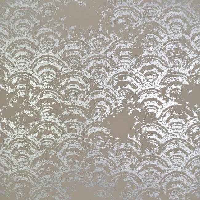 Eclipse Khaki & Silver Wallpaper - York Wallcoverings - NW3599