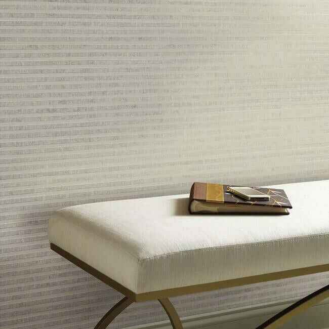 Faux Capiz Blue Wallpaper - York Wallcoverings - Y6230502 - York Wallcoverings Wallpaper