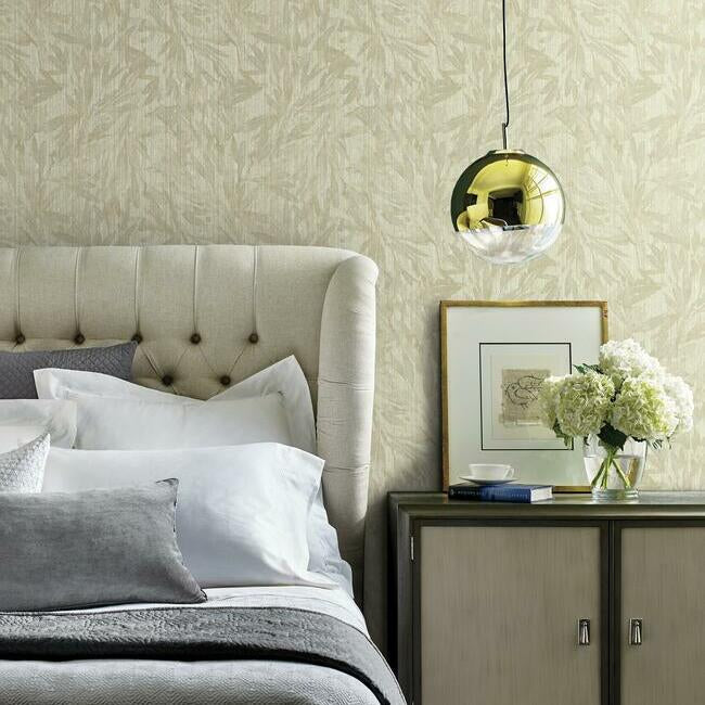 rainforest-leaves-wallpaper-beige-york-wallcoverings-y6230701