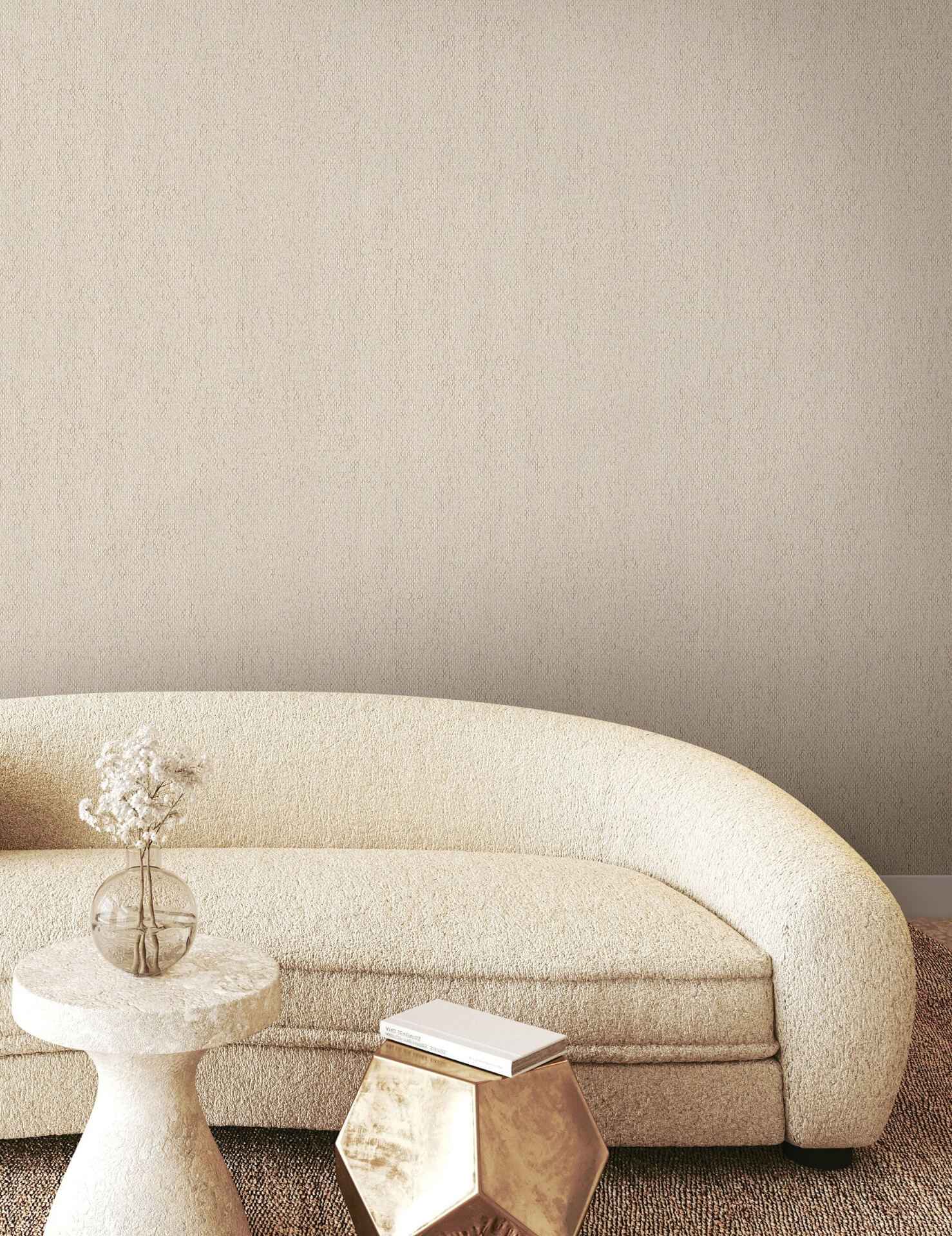 Stretched Hexagons Cream Wallpaper - York Wallcoverings - Y6231101 - York Wallcoverings Wallpaper