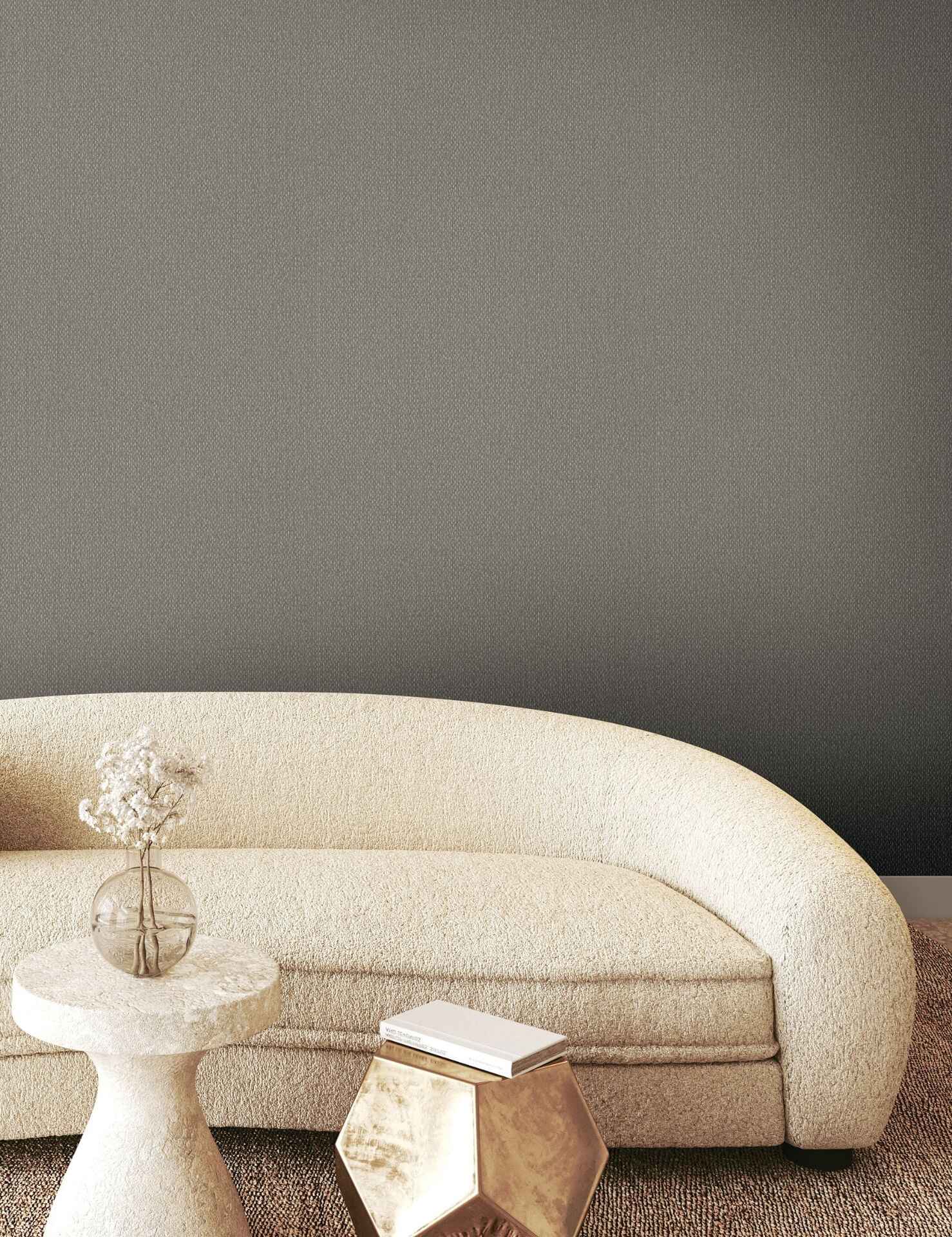 Stretched Hexagons Dark Silver Wallpaper - York Wallcoverings - Y6231106