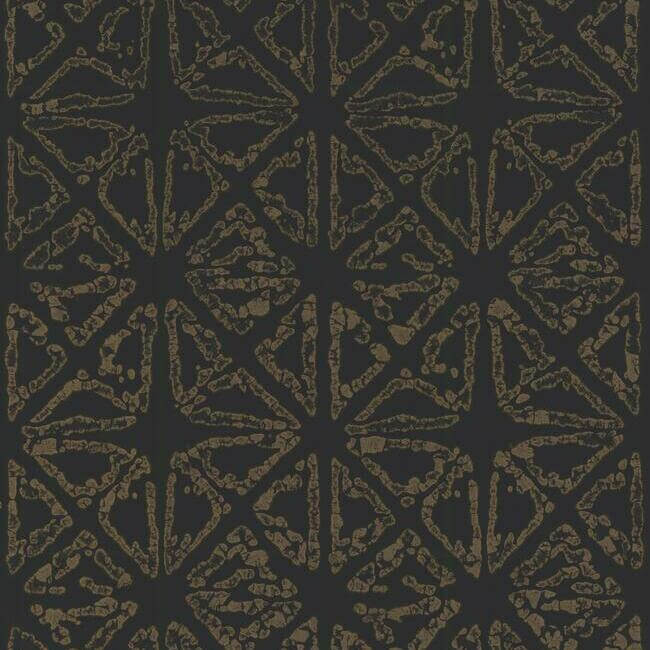 empire-diamond-black-gold-wallpaper-york-wallcoverings-kt2110 - York Wallcoverings Wallpaper