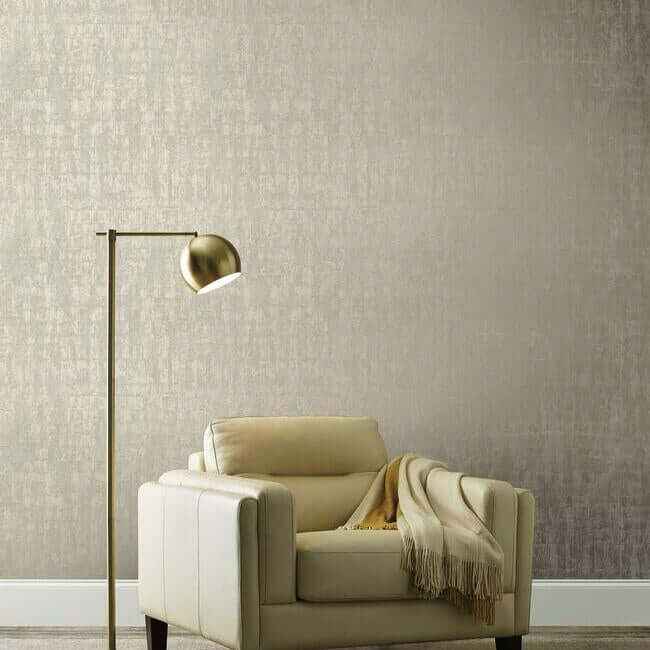 Liquid Metal Taupe Wallpaper - York Wallcoverings - KT2132 - York Wallcoverings Wallpaper