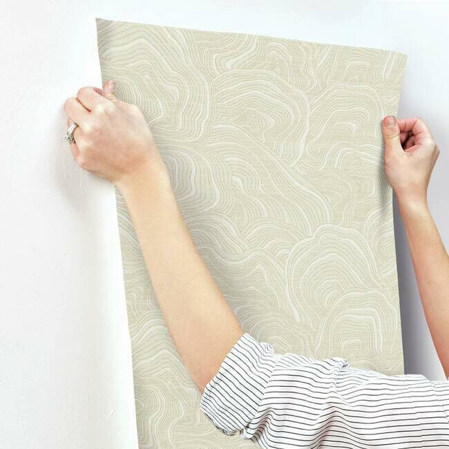 geodes-cream-wallpaper-york-wallcoverings-kt2161 - York Wallcoverings Wallpaper