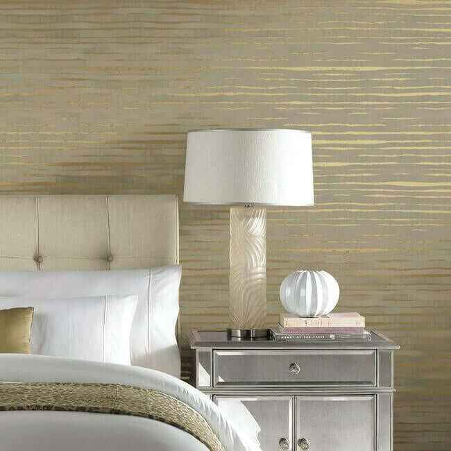 Dreamscapes Gold Wallpaper - York Wallcoverings - KT2186 - York Wallcoverings Wallpaper
