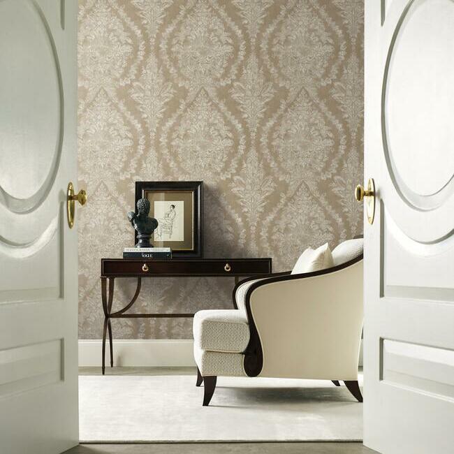 charleston-damask-wallpaper-bronze-york-wallcoverings-kt2217