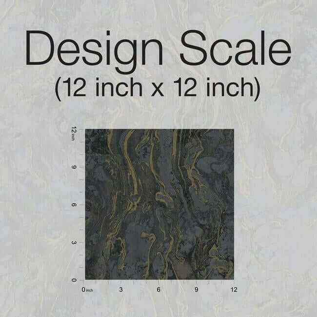 Polished Marble Black Wallpaper - York Wallcoverings - KT2224 - York Wallcoverings Wallpaper