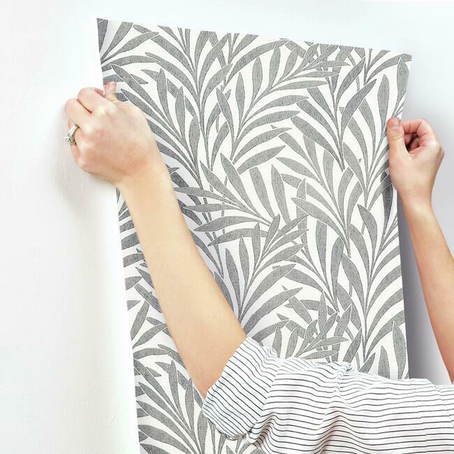 tea-leaves-wallpaper-cream-black-york-wallcoverings-hc7502