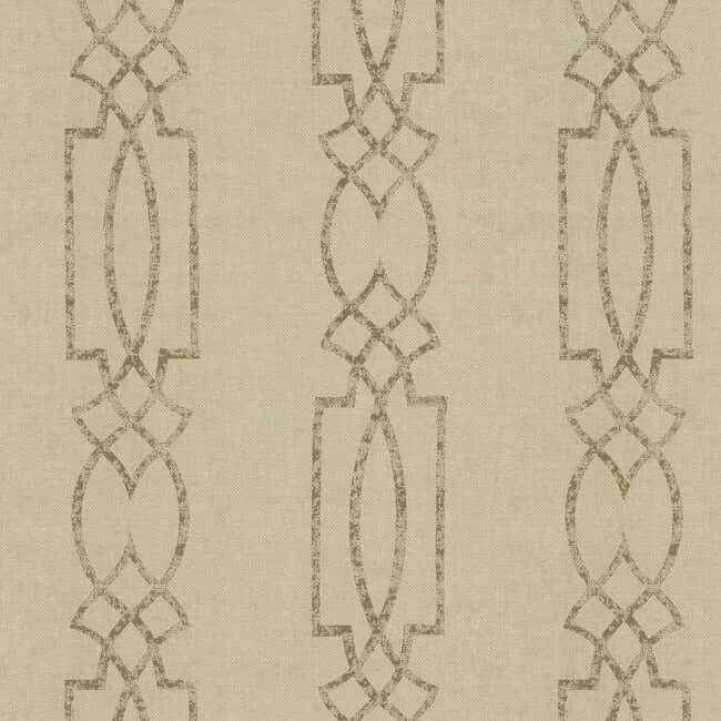 Cathedral Trellis Beige Wallpaper - York Wallcoverings - TR4269 - York Wallcoverings Wallpaper