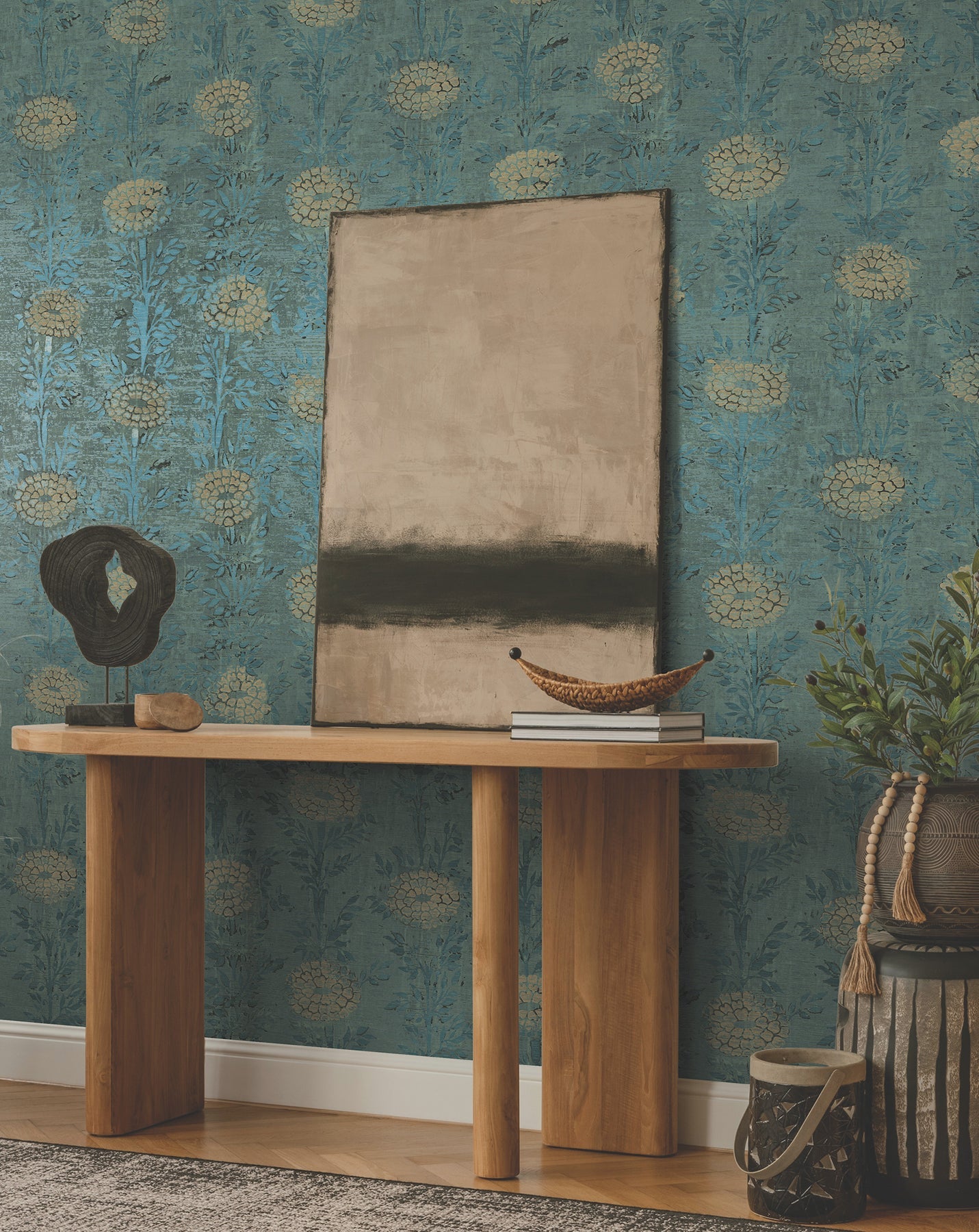 french-marigold-wallpaper-teal-green-gold-york-wallcoverings-af6519