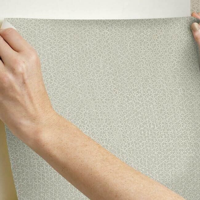 bantam-tile-grey-wallpaper-york-wallcoverings-af6533 - York Wallcoverings Wallpaper
