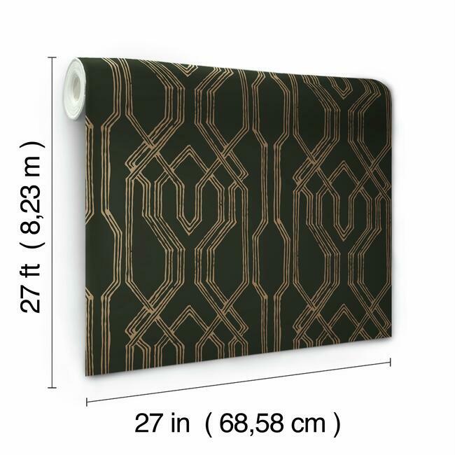oriental-lattice-wallpaper-black-gold-york-wallcoverings-af6562