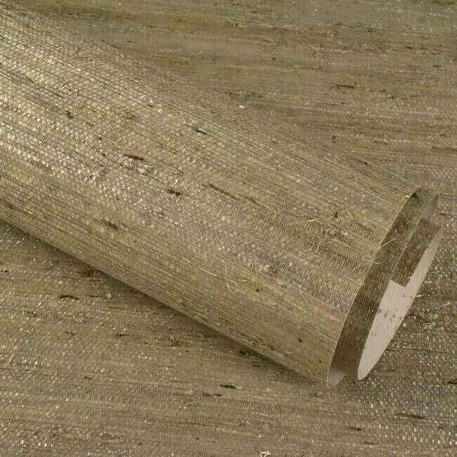 Grasscloth Blue Wallpaper - York Wallcoverings - CP9348 - York Wallcoverings Wallpaper